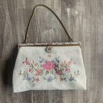 Vintage Poit De Veauvais Embroidery Hand Made Micro Seed Beaded Purse White Photo 0