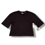 Citizens of Humanity Amelia 3/4 Sleeve Tee Chocolate Brown Size M NWT Photo 1