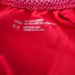 Aerie Shine Pique Babewatch One Piece Swimsuit Medium Women’s Red Sprinkle 4348 Photo 3