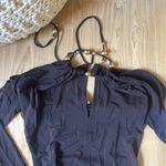 Salvatore Ferragamo  FERRAGAMO Off-shoulder midi dress Photo 1