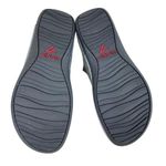 Vionic Naples Gray Leather Studded Platform Slip On Thong Sandals Size 6 Photo 5