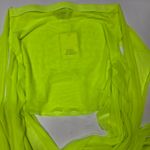 Kim Shui REVOLVE Mesh Skirt in Yellow Medium Photo 3