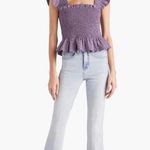 Hill House Paz Crop Top, Floral Jacquard, Medium Photo 2