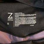 Zella Maternity Z by  Navy Blue & Purple Leggings Belly Panel Size Small EUC Photo 3