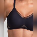 Honeylove CrossOver Bra Runway Black Sheer Mesh Detail Women’s Size Large Photo 3
