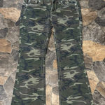 Miss Me  Green Camo Flare Jeans size 31 Photo 0