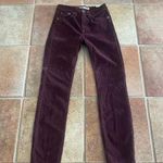Lovers + Friends , high rise, skinny corduroy jeans size 24 Photo 0