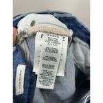 Frame  Denim Le Crop Mini Boot Cut Jeans Womens 25 Snap Sides 26”Wx26”L Blue Photo 5