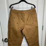 Trophy Hunting tan hot air balloon‎ golf chino pants size large women’s Photo 2
