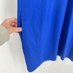 Chico's  Zenergy Golf Dress Womens Size 2‎ US Large White Blue Striped Stretch Photo 5