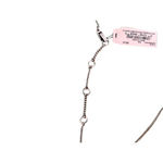 Givenchy  Silver-Tone Multi Crystal Pendant Adjustable Y-Neck Necklace Women Photo 6