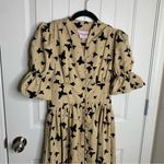 Jessa Kae butterfly kisses puff sleeves midi dress XS wedding guest‎ tuckernuck Yellow Photo 3