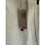 Dalia Collection NWT  City Fit White Cotton Skirt Size 12- Fringe Edges Photo 5