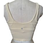Lululemon Align Tank Cropped Size 6 in Opal Pale Yellow Photo 3