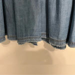 Velvet Heart Tiered denim midi dress with pintuck detail and pockets, size XS, NWOT Photo 5