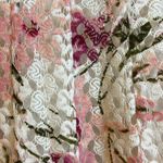 rabbit rabbit rabbit Designs Pink, White & Fuchsia Crochet Overlay Dress. Size L Pink Size L Photo 1