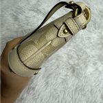 Coach y2k Stripe Pink White Tan Mini Purse Wristlet Photo 4