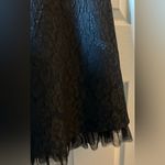 BCBGMAXAZRIA Women’s Black Lace Tulle Dress Size 6 Photo 8