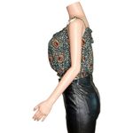 Natalie Martin NEW Poppy Crop Top, Vintage Flowers, Small Photo 3