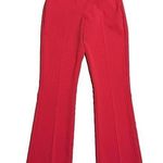 Bay vintage bootcut red pinstripe mid rise trousers dress pants size 10 Photo 0