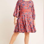 Anthropologie  Juniper Embroidered Swing Dress Floral Size XS Photo 1