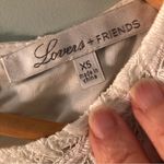 Lovers + Friends White Lace Tank Dress. Size XS. Photo 2