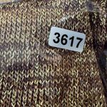 Chico's  Metallic‎ Knit Cardigan Tie Front Shrug Bronze Gold Sparkle Size 3 US XL Photo 4