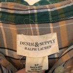 Denim & Supply Ralph Lauren  Plaid Button Up Shirt Cotton Small Photo 3