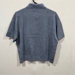 525 America NWT  WREN: COTTON QUARTER-ZIP POLO PULLOVER heather grey size L Photo 8