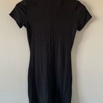 Lovito Black Short Sleeve Rib Knit Romper NEW Photo 3