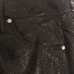 EXPRESS Faux Patent Leather Super High Rise Pants Sz. 4R Modern Straight Black Photo 5