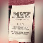 PINK - Victoria's Secret PINK Victoria’s Secret V Neck Long Sleeve BLING Tshirt Size Large Photo 9