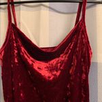 Zaful Cowl Front Velvet Mini Dress - Red Wine Photo 5