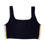 Aritzia Babaton Sculpt Knit Square Neck Ribbed Crop Tank Size Large Photo 0