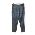 Madewell  The Mom Jean Size 28 Distressed Waistband Light To Medium Wash. Photo 3