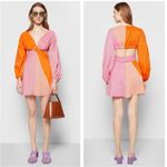 STAUD Gulf A -Line Cutout Dress Photo 2