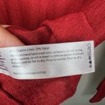 Eileen Fisher Fine Organic Linen Crepe Knit High Low Long Sleeve Tunic SZ Small Photo 3