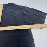 ZARA ‎ Shirt Dress Womens Medium Black Side Slit Short Sleeve Midi Length Casual Photo 7