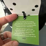 Kate Spade New York X Target Polka Dot Wicker Crescent Bag Black White Sold Out Photo 4