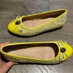 Kurt Geiger NWOB  Esme Yellow Tweed Flat EU 39 1/2 Photo 0