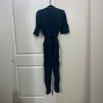 Reiss Teal Blue Freya Utility Jumpsuit Size 4 US $425 Photo 7