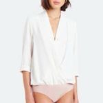 Amanda Uprichard  Venus White Bodysuit Photo 7