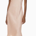 Aritzia Only Slip Wilfred Satin Midi Dress Photo 0