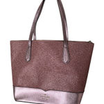 Kate Spade  New York Lola glitter tote bag in rose pink Photo 0