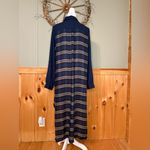 Romeo + Juliet Couture Blue Plaid Shirt/Dress with sheer sleeves. NWT size Large Photo 3