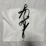 tube bow top White Size M Photo 0