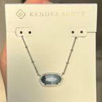 Kendra Scott Silver Necklace Blue Photo 0