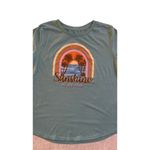 Women's Adiva Teal Graphic T Photo 2