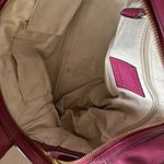 Coach Vintage Y2K Legacy Leather Carryall Bag in Magenta Raspberry Red Photo 3