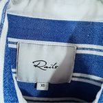 Rails Sydney Cadiz Blue and White Striped Button Down Shirt Size XS Photo 8